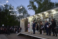 Открытие мемориального комплекса «Журавли», 8 мая 2015 года