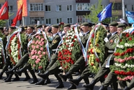 Возложение венков и цветов к Монументу боевой и трудовой славы пензенцев